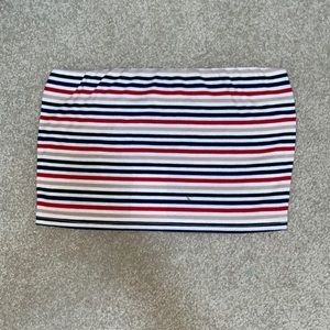 Lovers + Friends Striped Tube Top